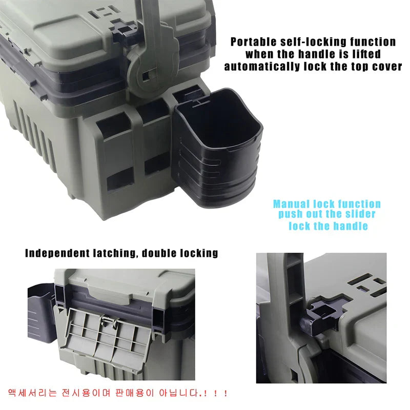 Large Fishing Tackle Box Organizer