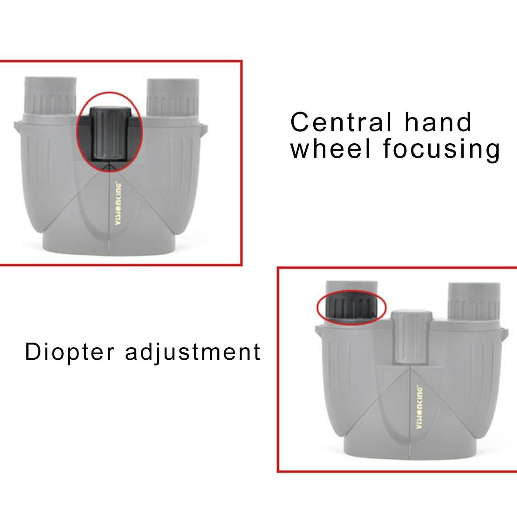 NNEIDS Portable Mini Binoculars For Camping Hunting And Traveling - 10X25