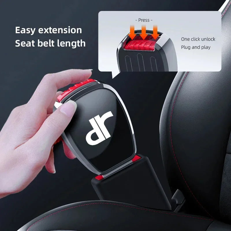 Car Seat Belt Buckle Plug Auto Safety Strap Extension Accessories interior For DR Motors DR3 DR1 DR2 DR4 DR5 1.0 EV 3.0 4.0 5.0