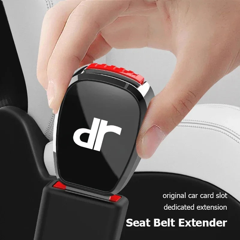 Car Seat Belt Buckle Plug Auto Safety Strap Extension Accessories interior For DR Motors DR3 DR1 DR2 DR4 DR5 1.0 EV 3.0 4.0 5.0