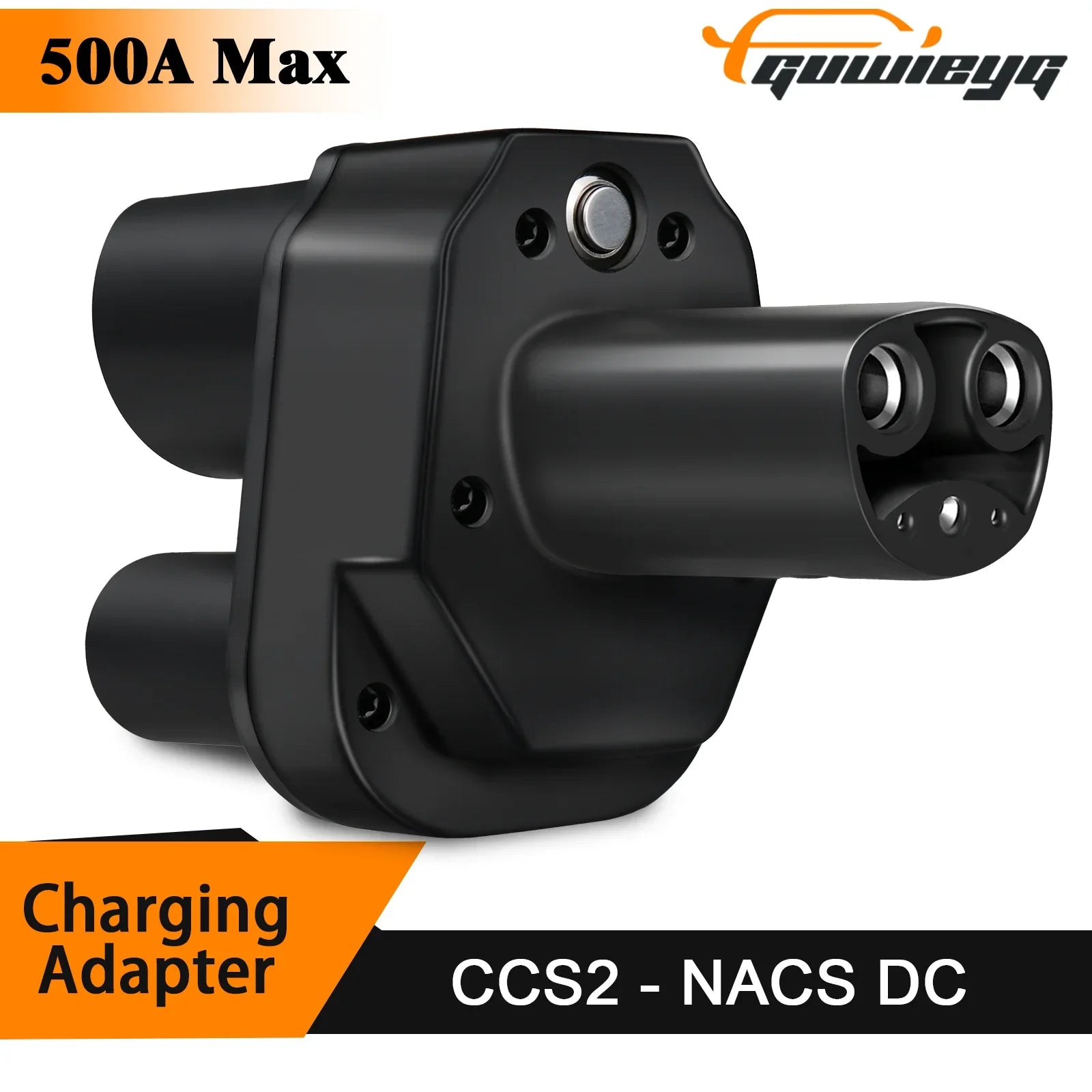 GUWIEYG CCS2 To Tesla EV Charger Adapter 500A CCS2 Combo Tesla Convertor for Car Charger CCS2 Compatible Tesla Model 3
