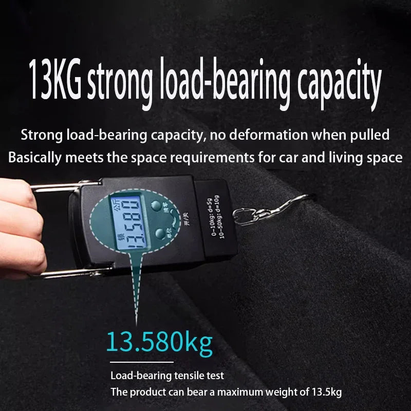 Car Accessories For Audi Q3 F3 2019~2025 2024 23 MK2 Trunk Storage Partition Multifunction Storage Auto Interior Parts Organizer