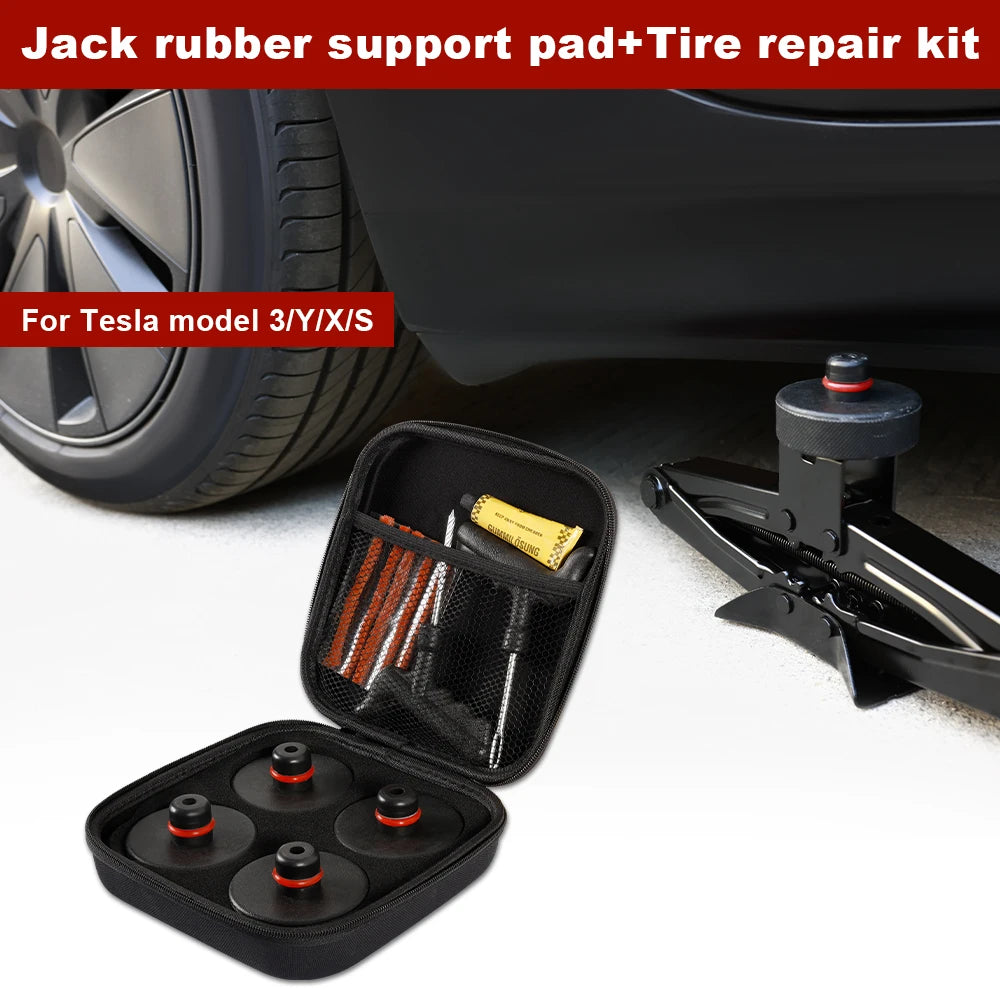 For Tesla Rubber Lifting Jack Pad Adapter Tool for Tesla Model 3/Y Accessories Tire Repair Tool Lifting Jack Pad