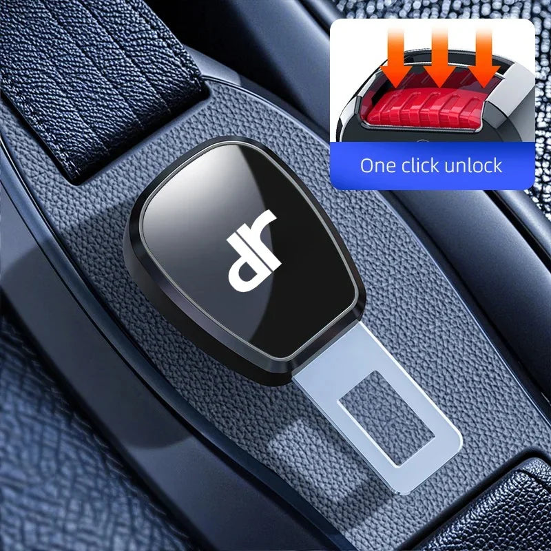 Car Seat Belt Buckle Plug Auto Safety Strap Extension Accessories interior For DR Motors DR3 DR1 DR2 DR4 DR5 1.0 EV 3.0 4.0 5.0