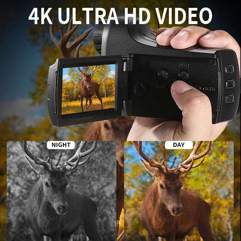 NNEIDS Digital Hunting Safety Camera With Handle And Hd Monitoring