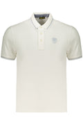 BLAUER APPAREL MEN'S SHORT-SLEEVE POLO SHIRT WHITE