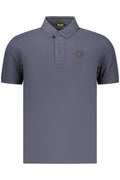 BLAUER APPAREL MEN'S SHORT-SLEEVE POLO SHIRT, BLUE