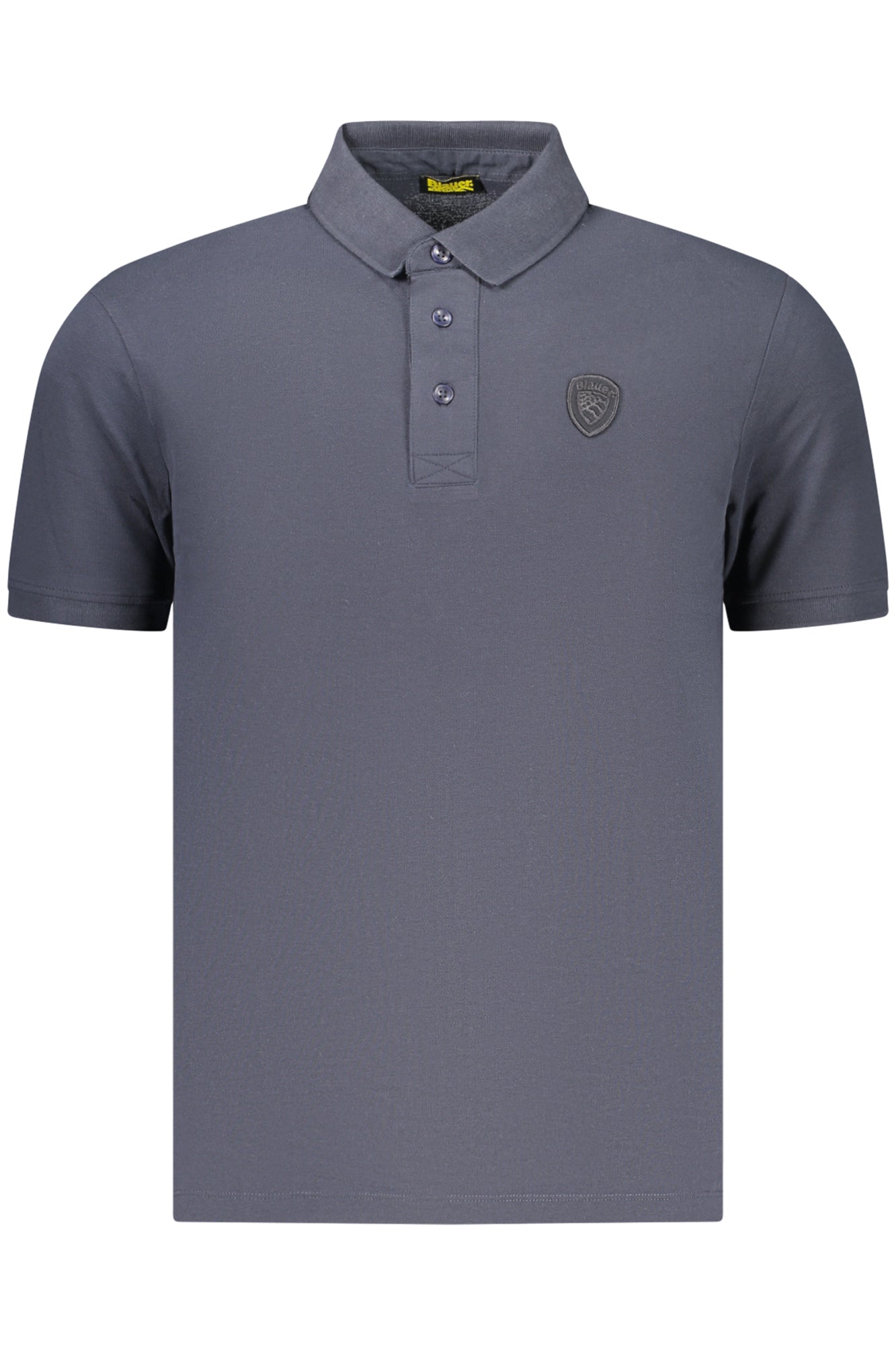 BLAUER APPAREL MEN'S SHORT-SLEEVE POLO SHIRT, BLUE