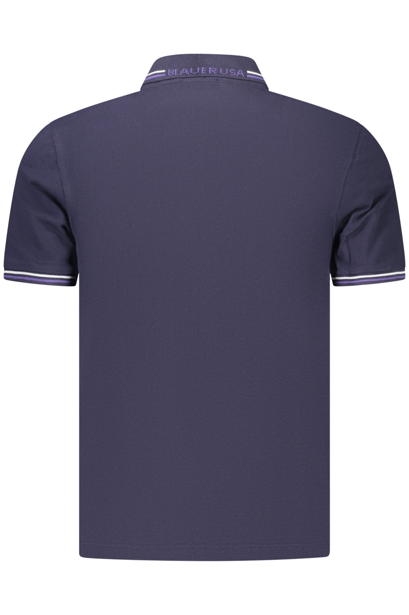 BLAUER APPAREL MEN'S SHORT-SLEEVE POLO SHIRT, BLUE