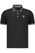 BLAUER APPAREL MEN'S SHORT-SLEEVE POLO SHIRT, BLACK