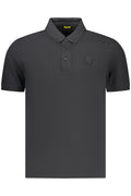 BLAUER APPAREL MEN'S SHORT-SLEEVE POLO SHIRT, BLACK