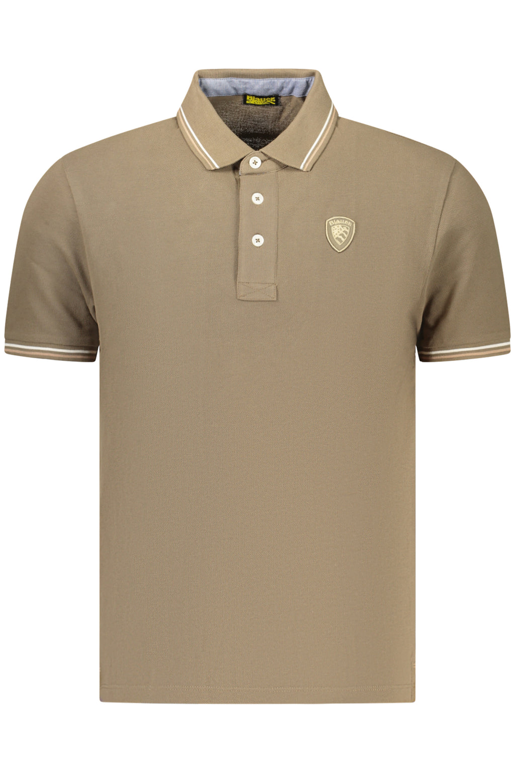 BLAUER APPAREL MEN'S SHORT-SLEEVED POLO SHIRT, GREEN