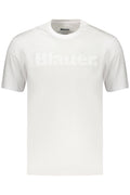 BLAUER APPAREL MEN'S SHORT-SLEEVE T-SHIRT WHITE