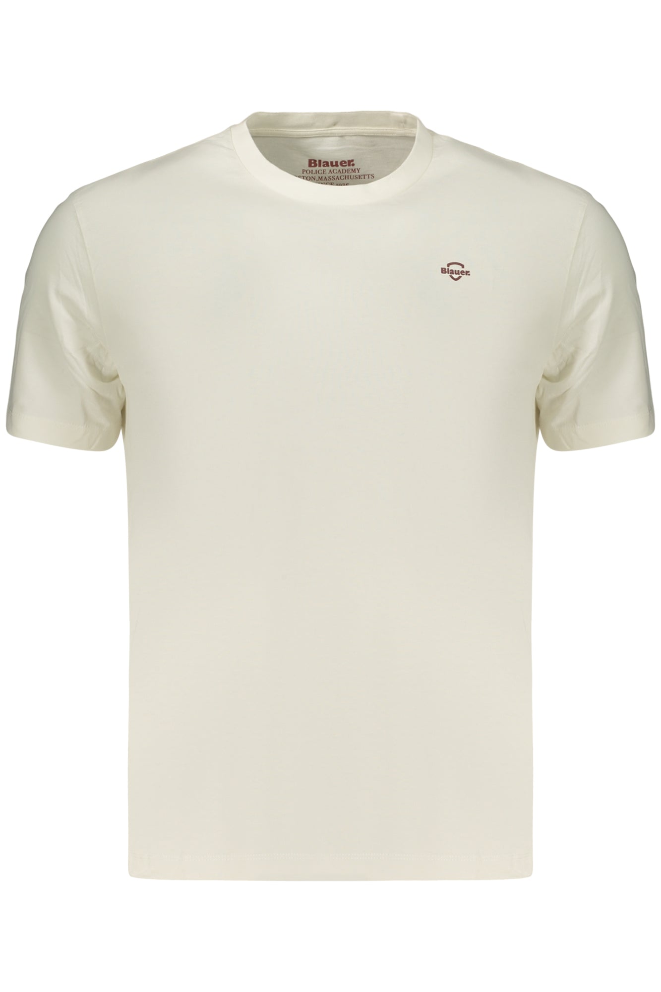 BLAUER APPAREL MEN'S SHORT-SLEEVE T-SHIRT WHITE