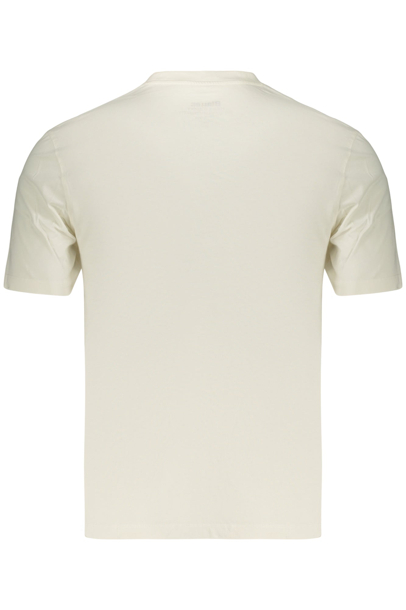 BLAUER APPAREL MEN'S SHORT-SLEEVE T-SHIRT WHITE