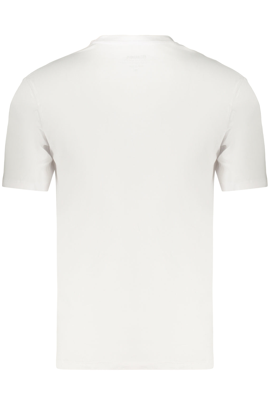 BLAUER APPAREL MEN'S SHORT-SLEEVE T-SHIRT WHITE