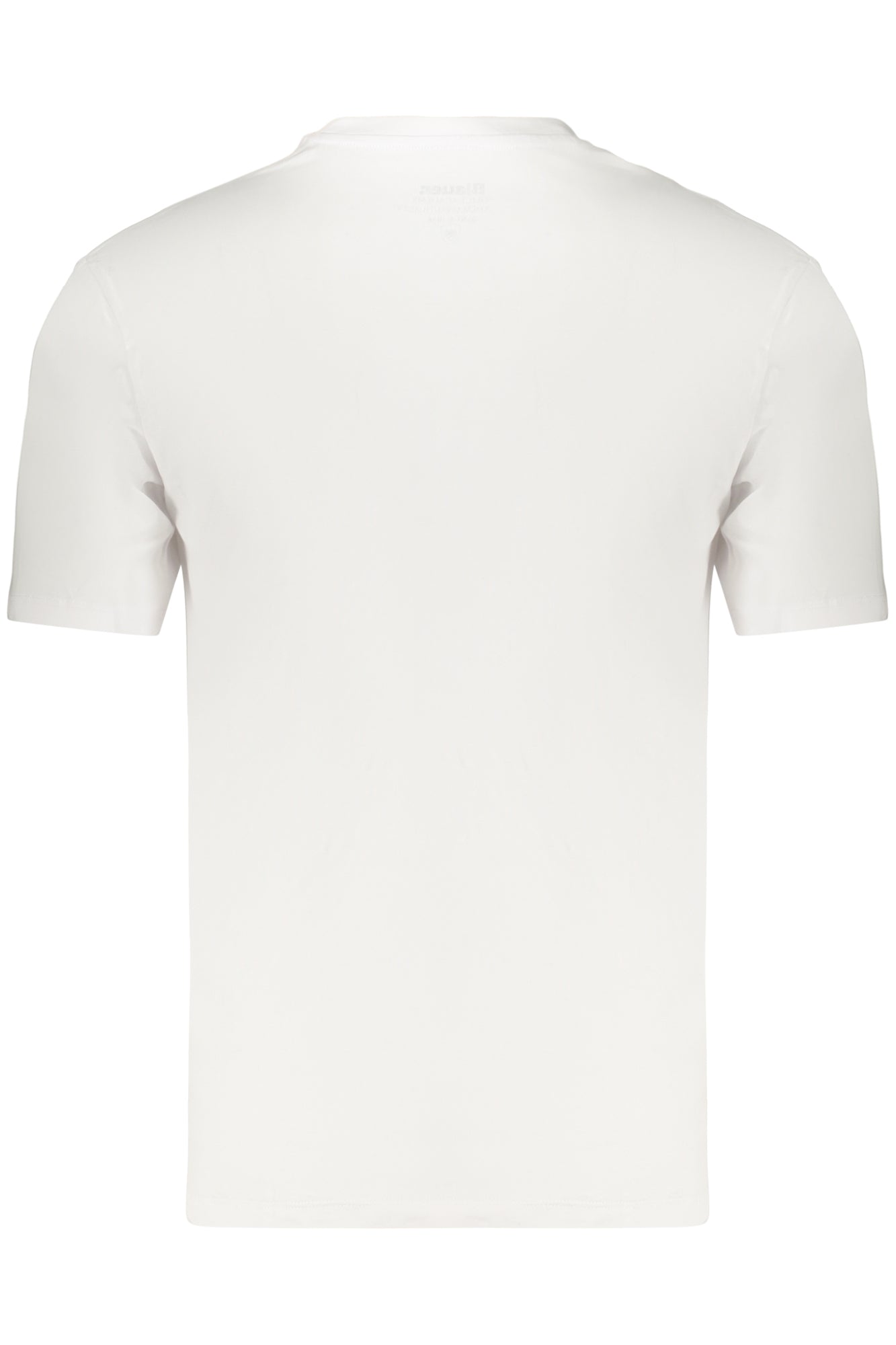 BLAUER APPAREL MEN'S SHORT-SLEEVE T-SHIRT WHITE