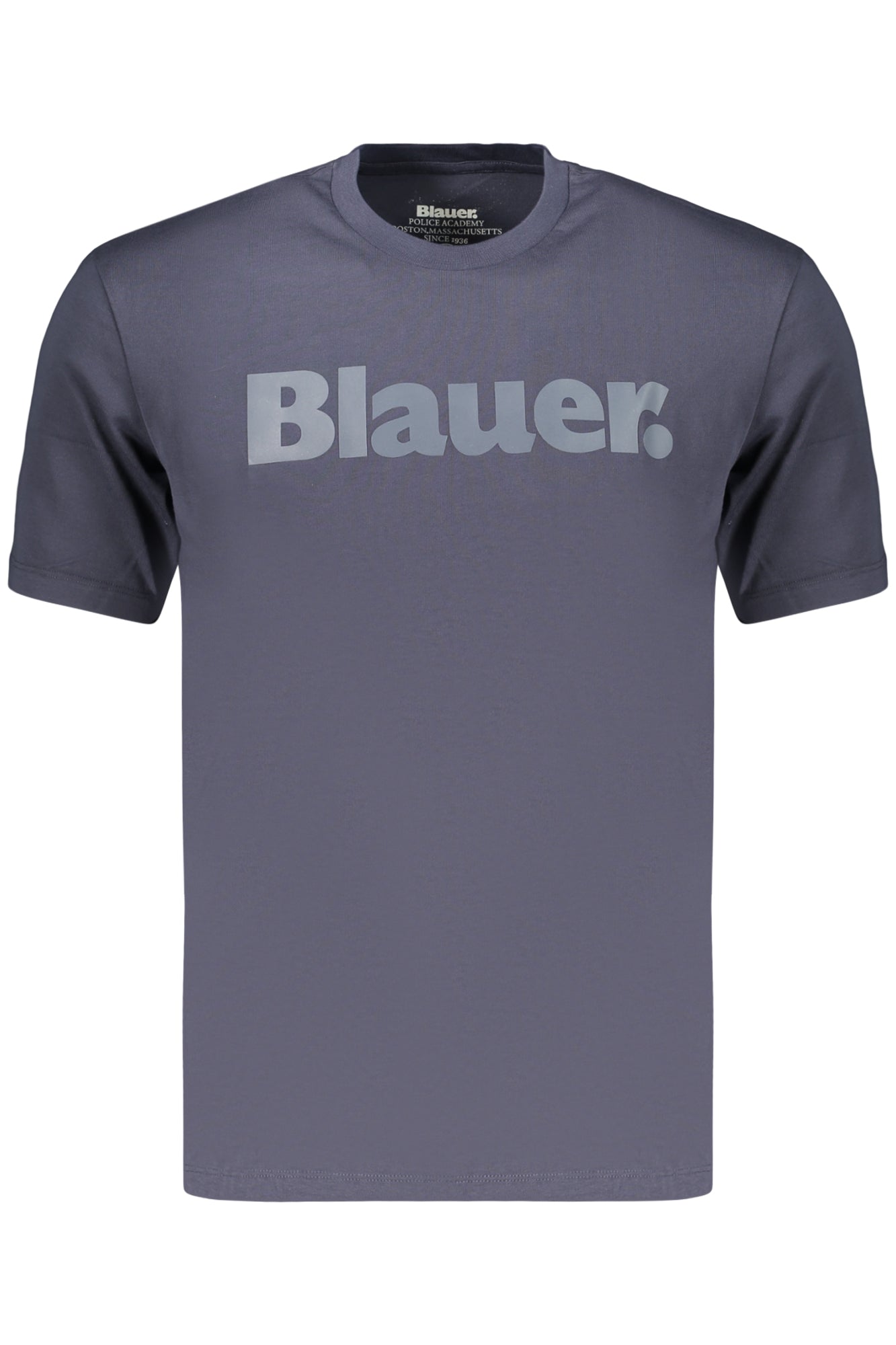 BLAUER APPAREL MEN'S SHORT-SLEEVE T-SHIRT BLUE