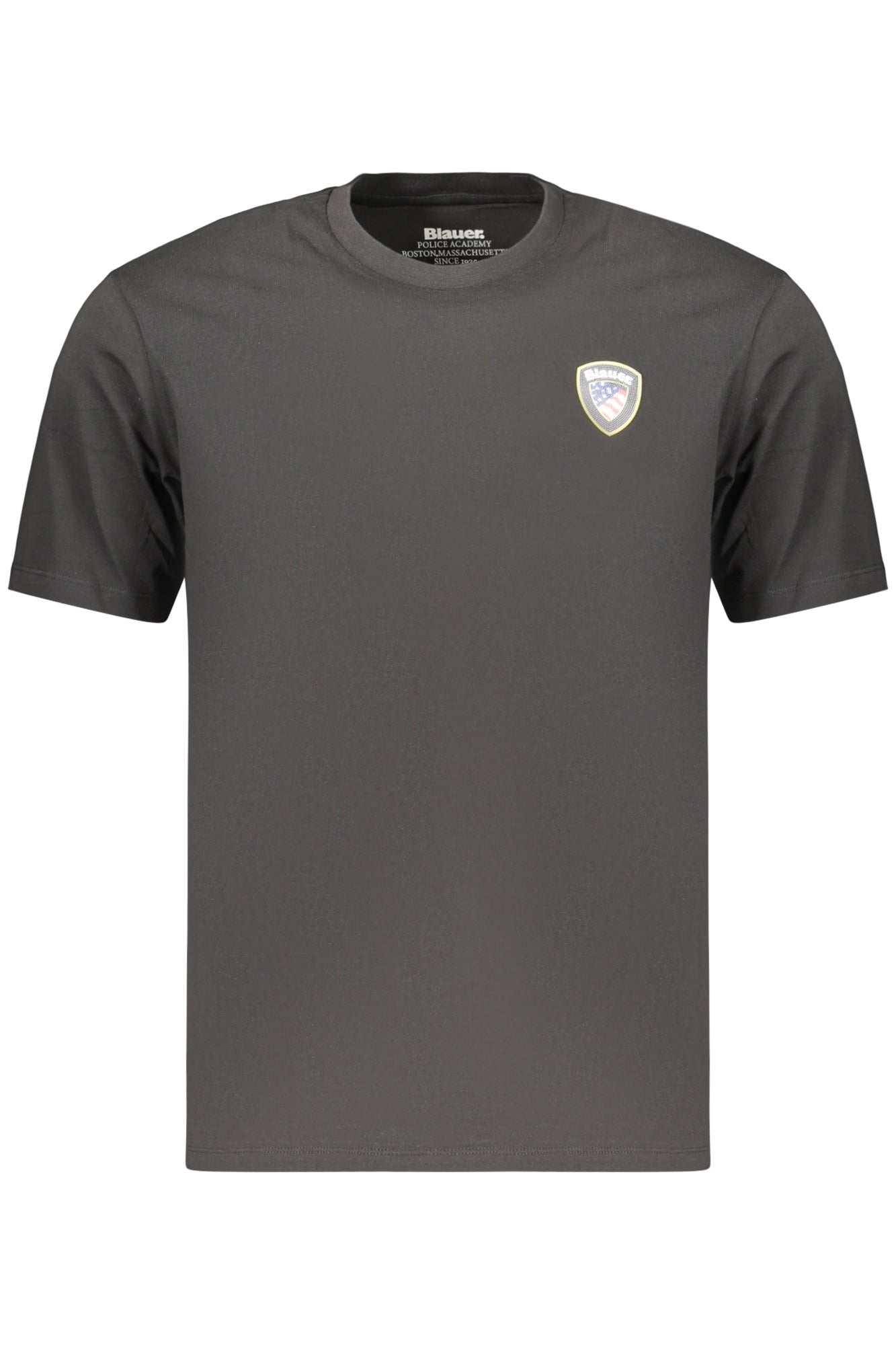 BLAUER APPAREL MEN'S SHORT-SLEEVE T-SHIRT BLACK