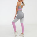 Yoga Sets Women Fitness Clothing Seamless patchwork